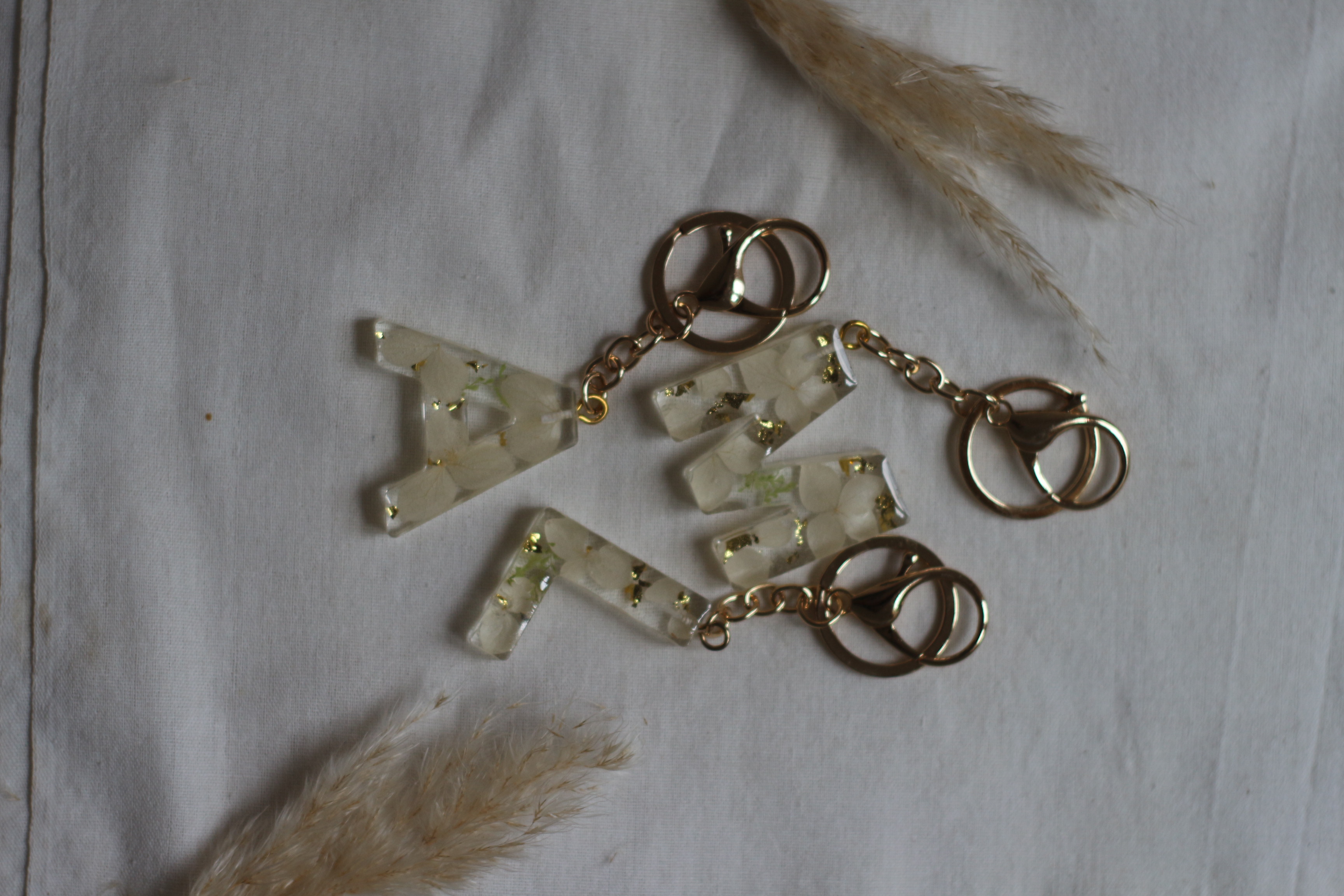 Celestial Petal Keychain